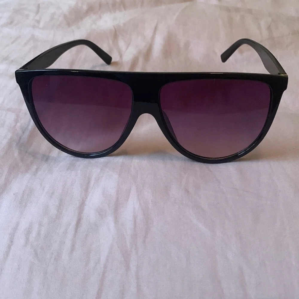 Flat Top Oversized Sunglasses